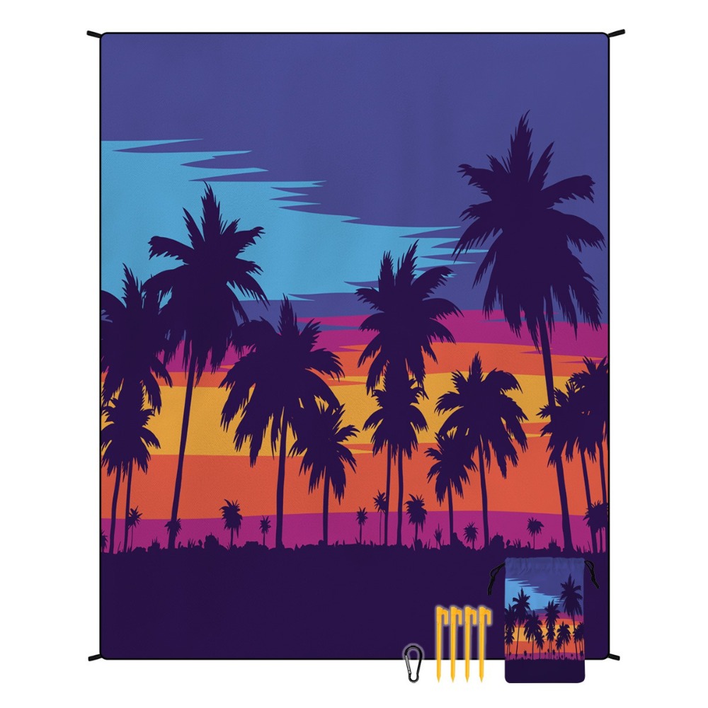 Palm Tree Beach Towel 71x86.6i - Yoga Mat For Fitness review and price