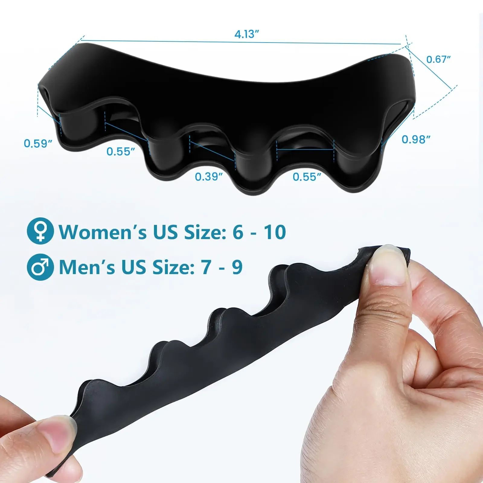 Toe Separators Doctor Recommen - Yoga Toe Separator review and price