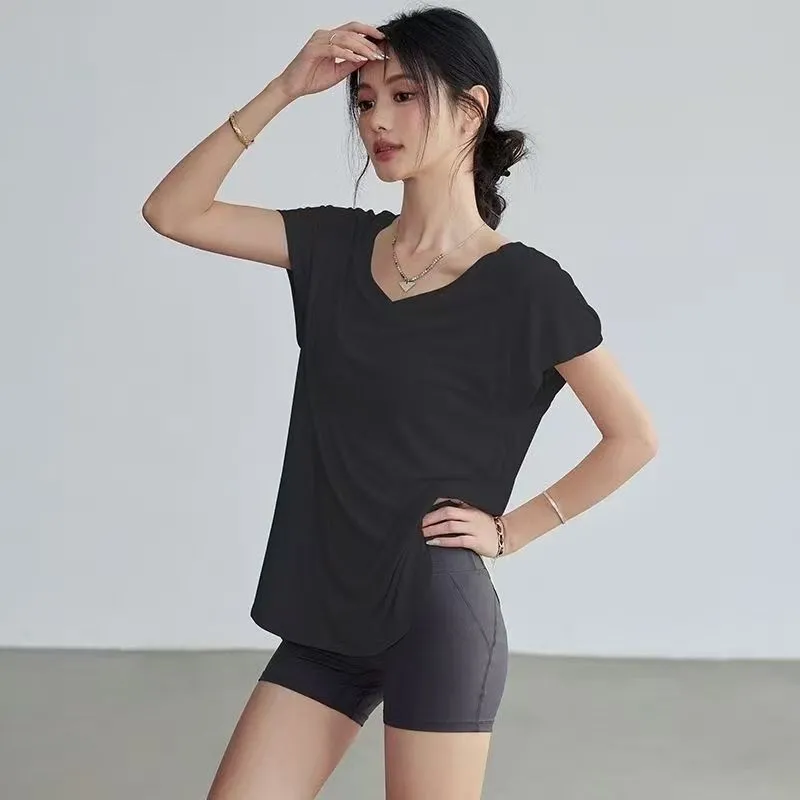 Women's Slimming Round Neck Yo - Yoga Fitness Exercises review and price