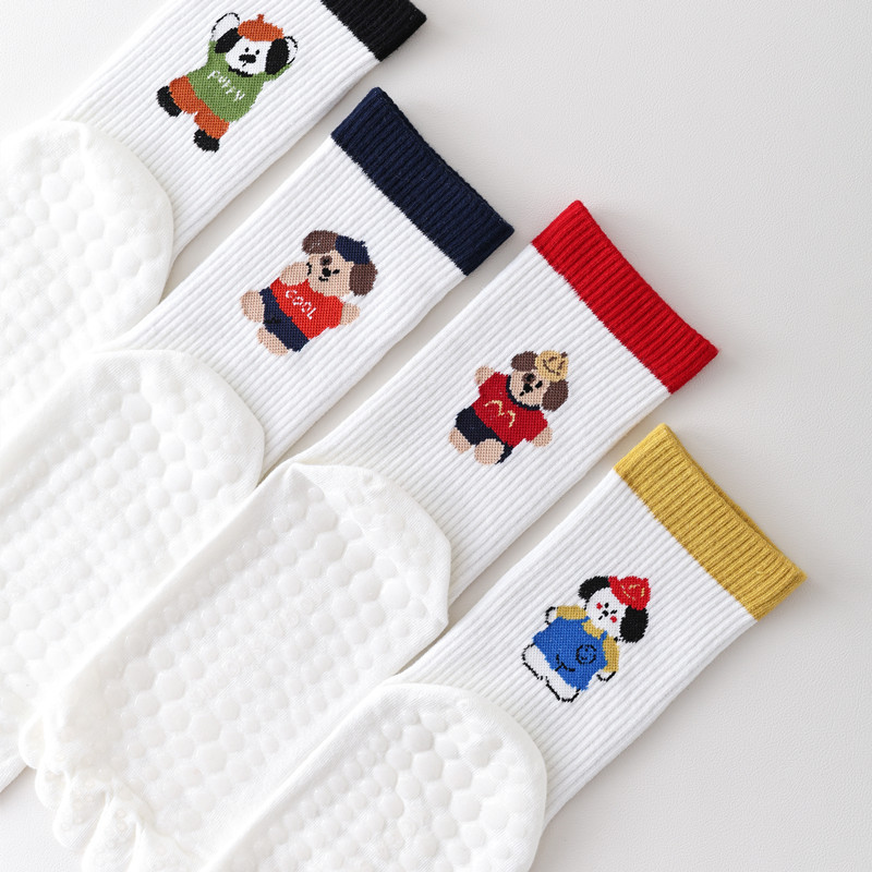 Cartoon 5-Toe Yoga Socks Non-S - Yoga Toe Separator review and price